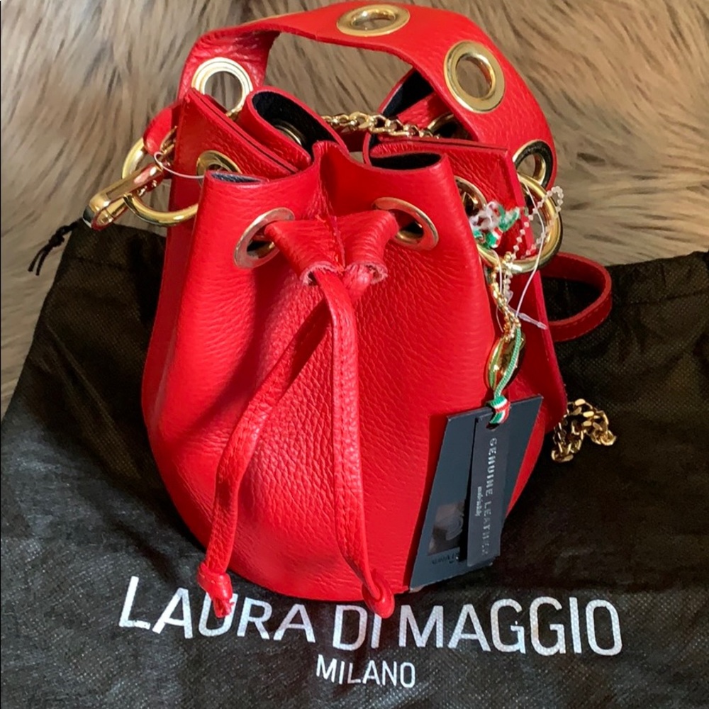 Milano Crossbody/Handbag Red